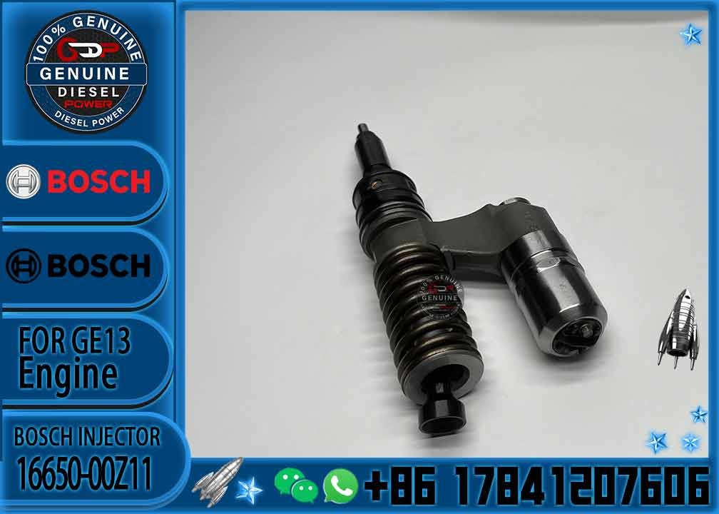 Common Rail Diesel Fuel Injector 0414701033 Common Rail Injector 0414701034 Auto Parts Injector 16650-00Z11