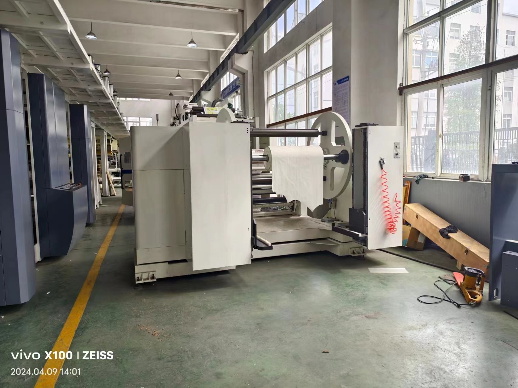 Energy Saving Flexographic Printing Machine For Paper And Composite Materials