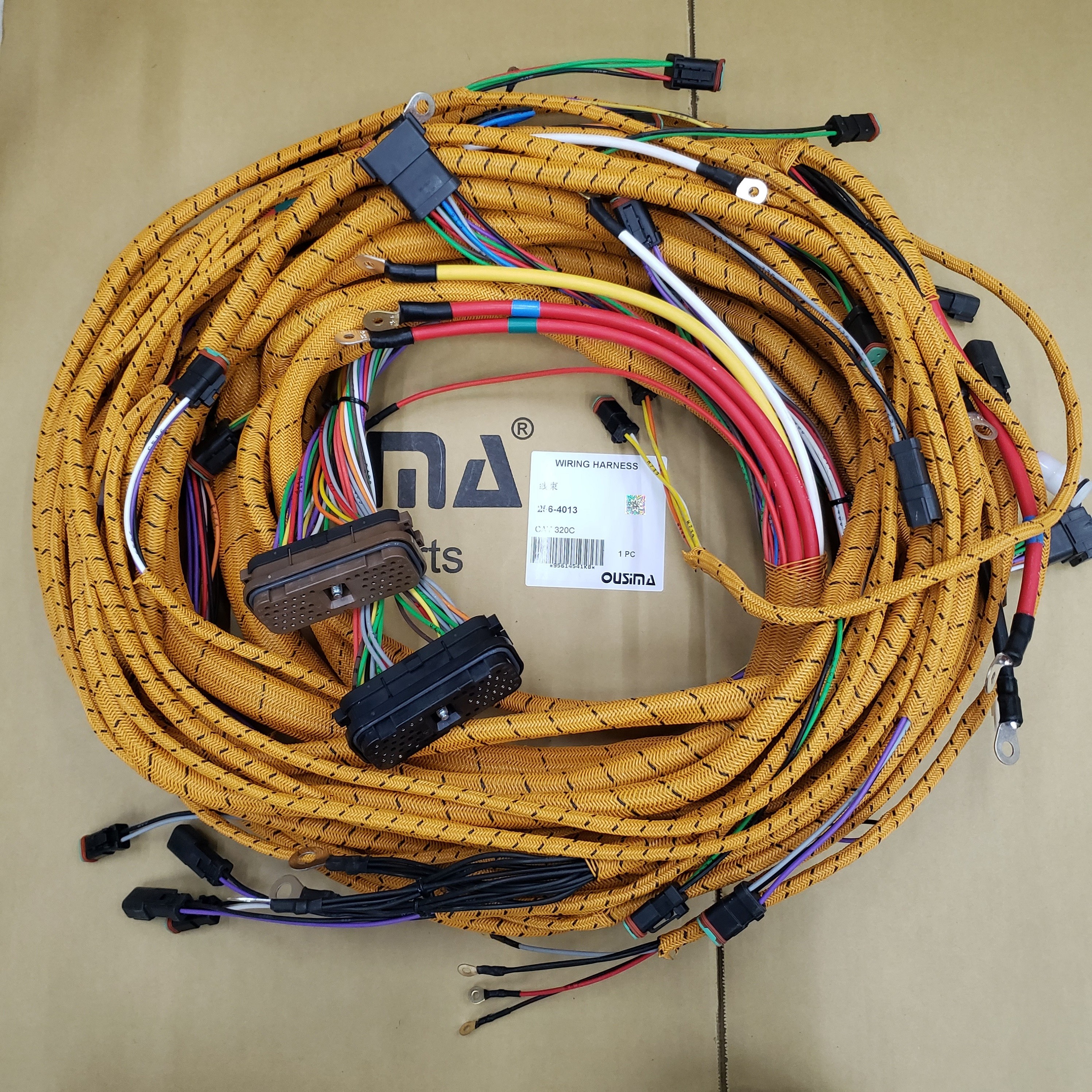 Chassis External Wring Harness 256-4013 2564013 For Excavator 320C