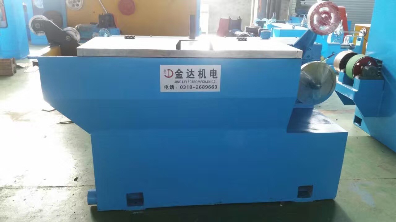 17D High Performance Copper Redrawing Machine with Annealer 3.5mm to 0.4mm