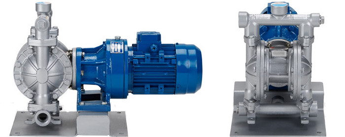 162LPM 12V Chemical Alkali Pneumatic Diaphragm Pumps