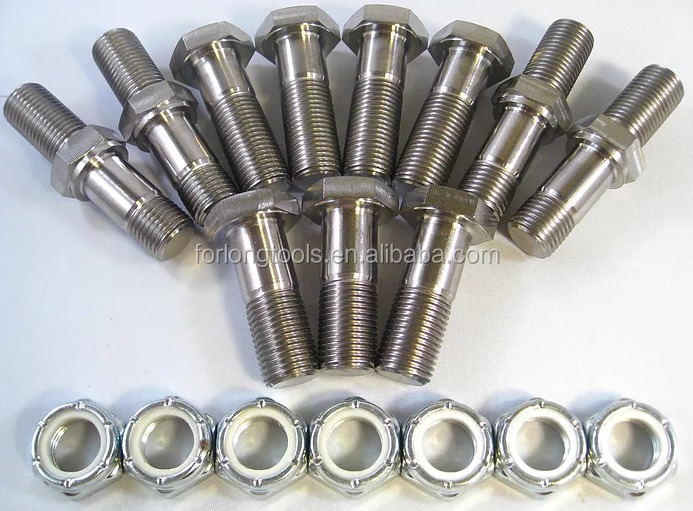 Improve Your Driving Experience with SPRINT CAR TITANIUM 2 INCH SHOCK MOUNT STUD KIT Universal Fit