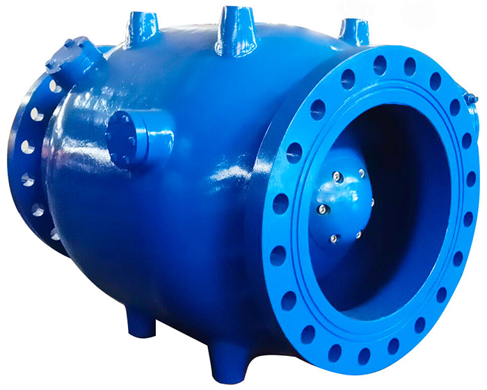 DN800 Stainless Steel Plunger Valve / Piston Control Valve Size DN100-DN2000