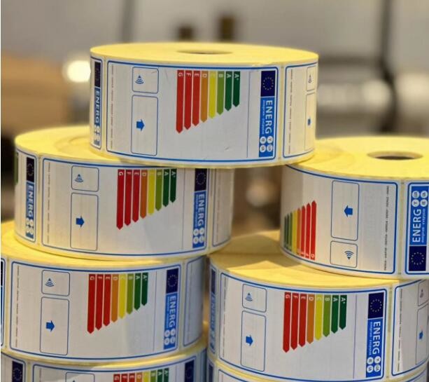 Red Green Blue Yellow Orange Thermal Paper Label Sticker DT Thermal Label