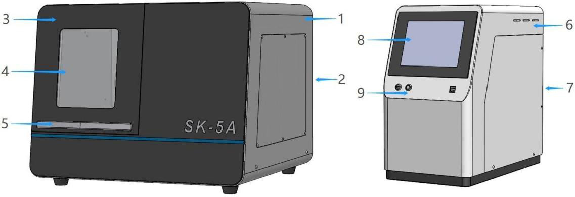 YUCERA 5 Axis Cad Cam Milling Machine Dental Crown Zirconia Milling Machine