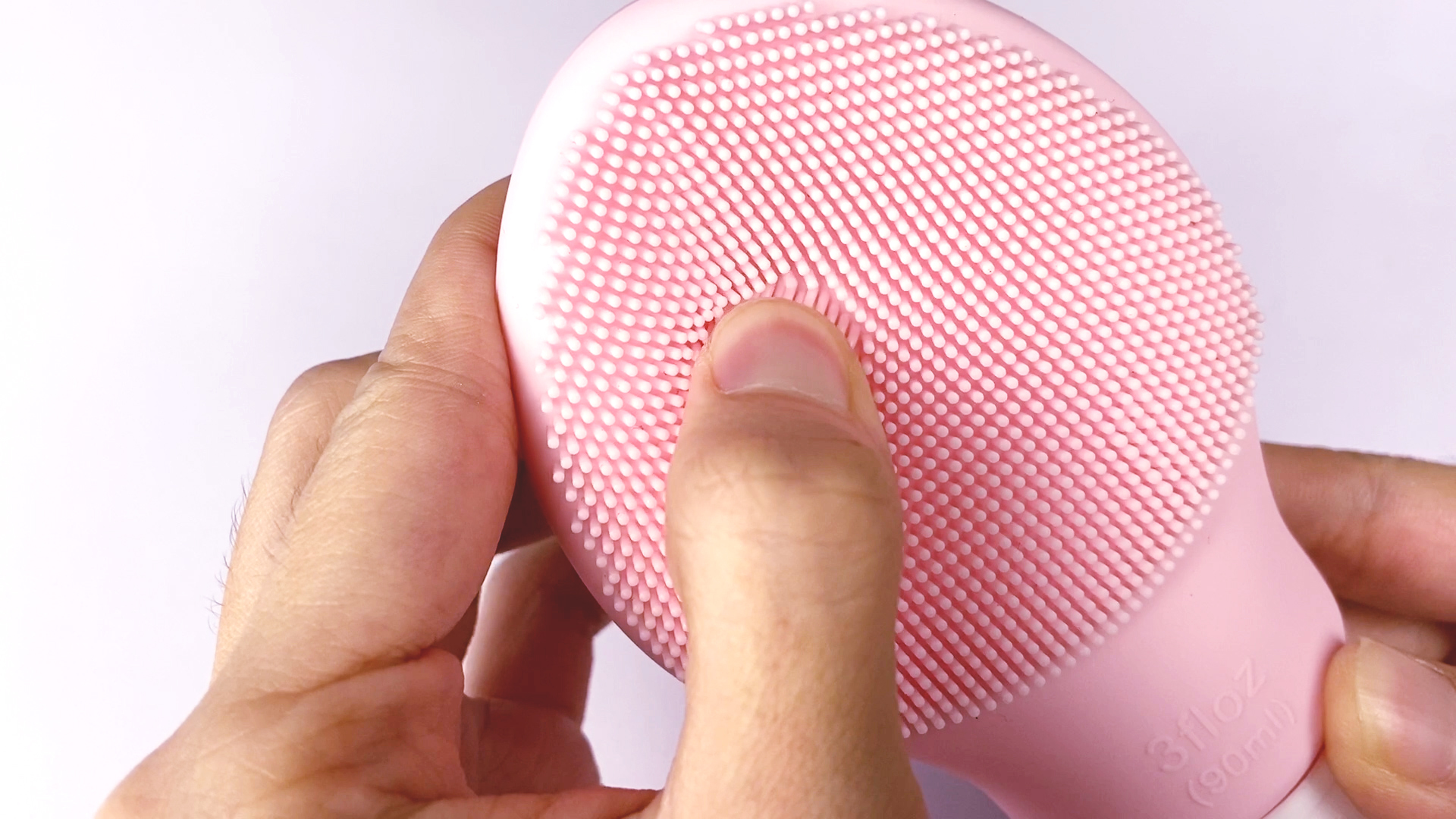OEM Grey Silicone Cleansing Brush Face Silicone Scrubber Electric