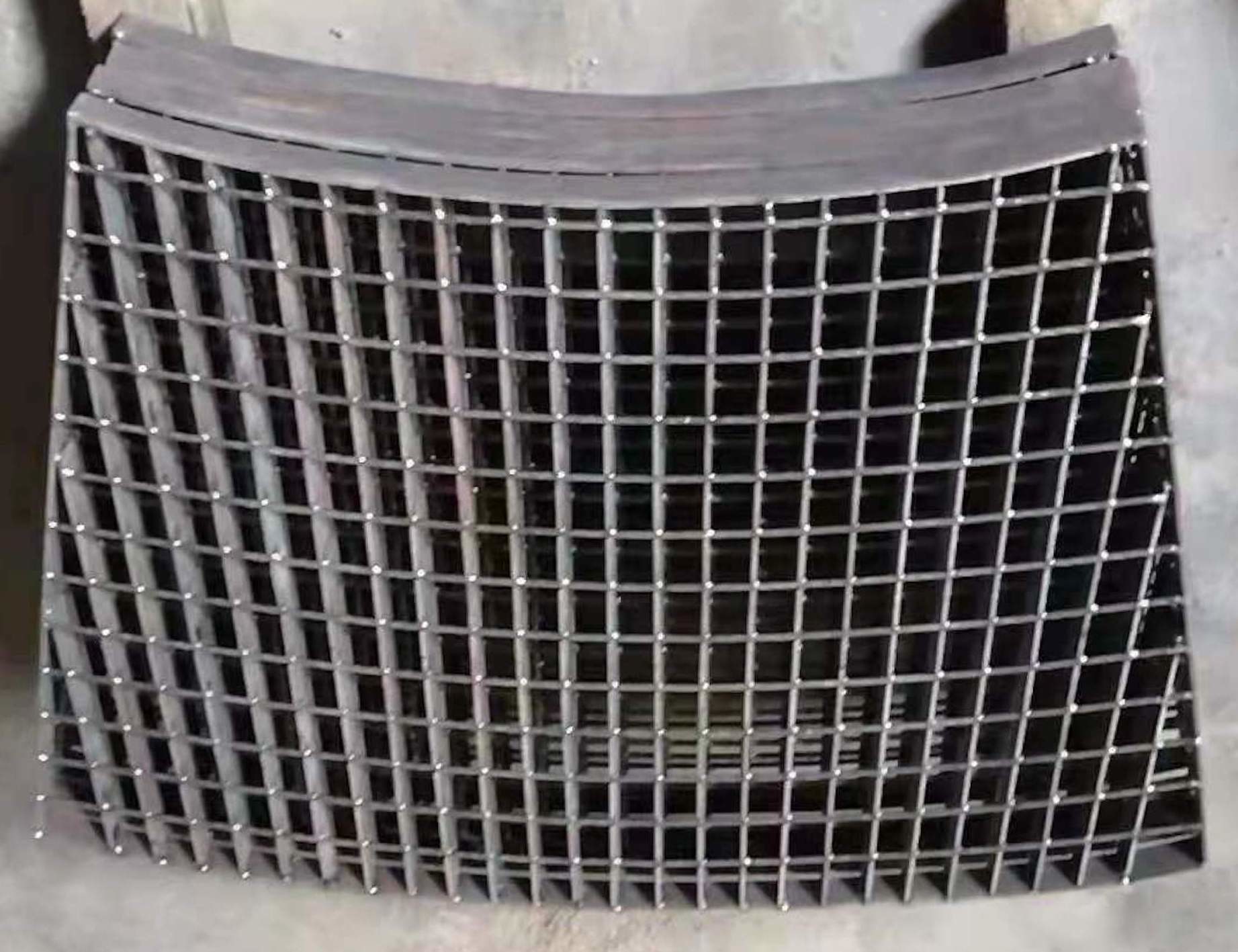 304 Stainless Steel Walkway Grating Horizontal 50mm Expanded Mesh Walkway