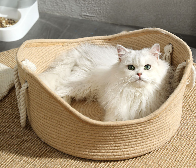 rattan cat cave