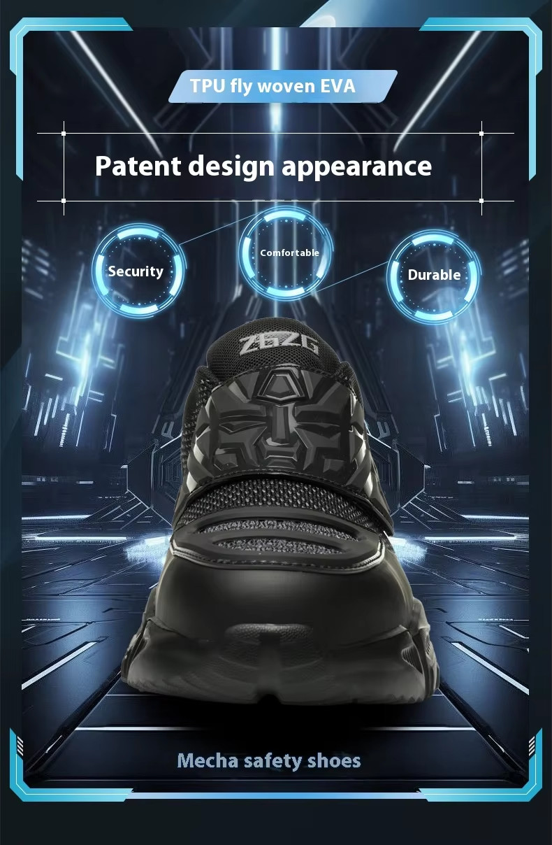 Electrical Safety Shoes Men'S Insulated 6kv Work Shoes TPU Mesh With Kevlarr Anti Stab Safety Shoes Plastic Toe Anti-smashing