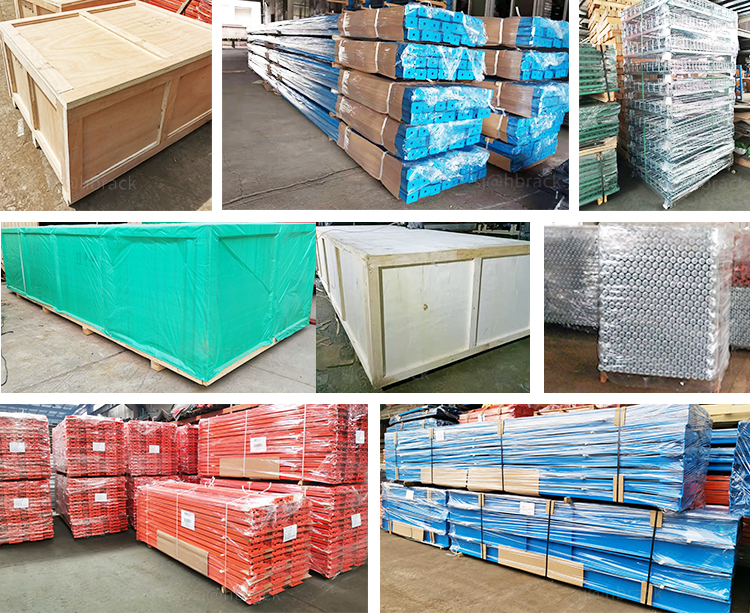Automated Retrieval High Density Storage Radio Shuttle Pallet Rack for Warehouse Rack