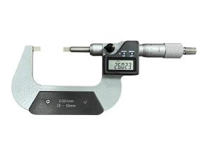 Buy cheap 0-25mm Electronic Digital Blade Micrometer for Accurate Measurement product