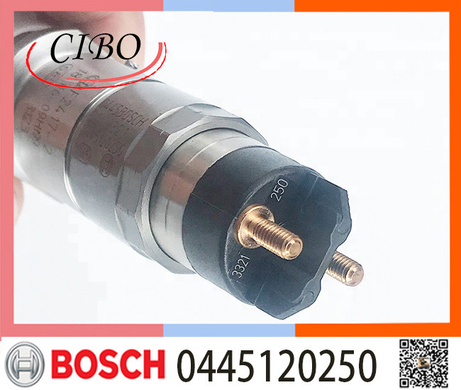 1 Year Warranty 0445120250 KOMATSU Fuel Injectors