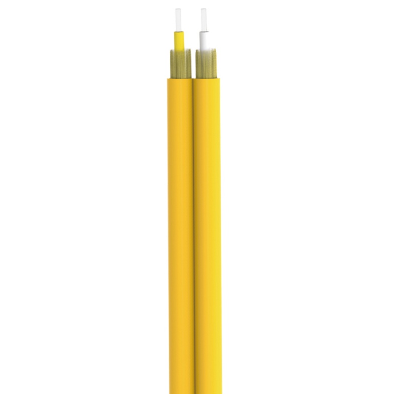 Single Core FTTH Waterproof Flame Retardant Indoor Optical Cable GJFJV/H for Communication