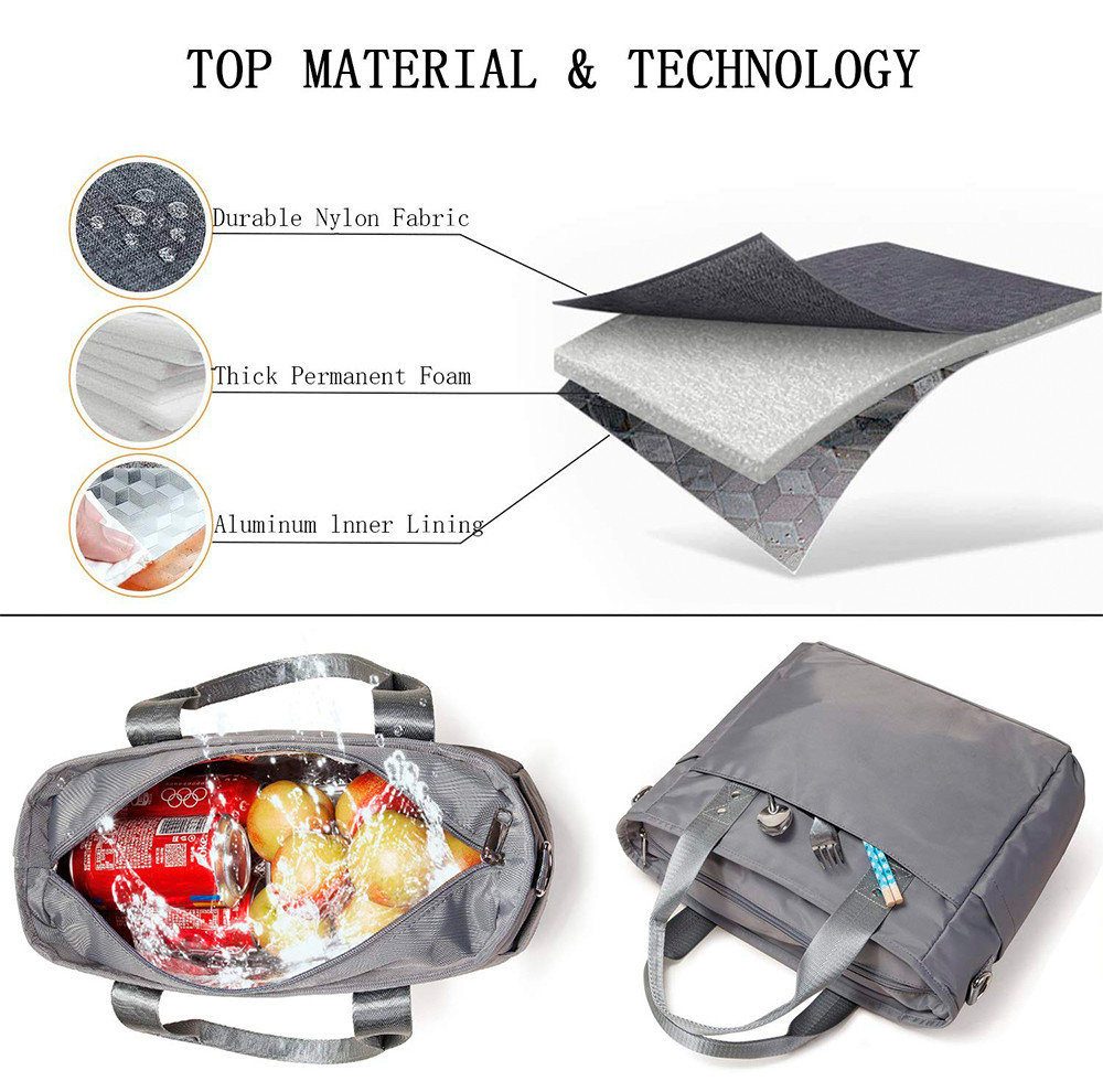 Unisex Multifunctional thermal cooler lunch bag For Picnic