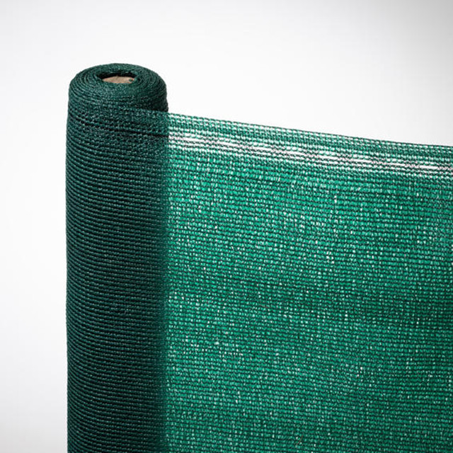 Knitted Greenhouse Shade Netting / Sun Protection Green Net 95% UV resistant
