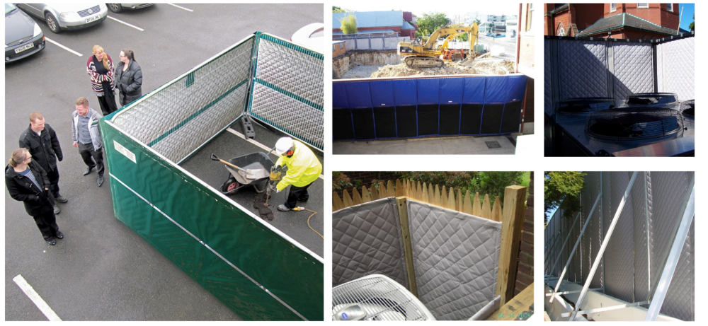 Portable Noise BARRIER fence Sound Proof Fence
