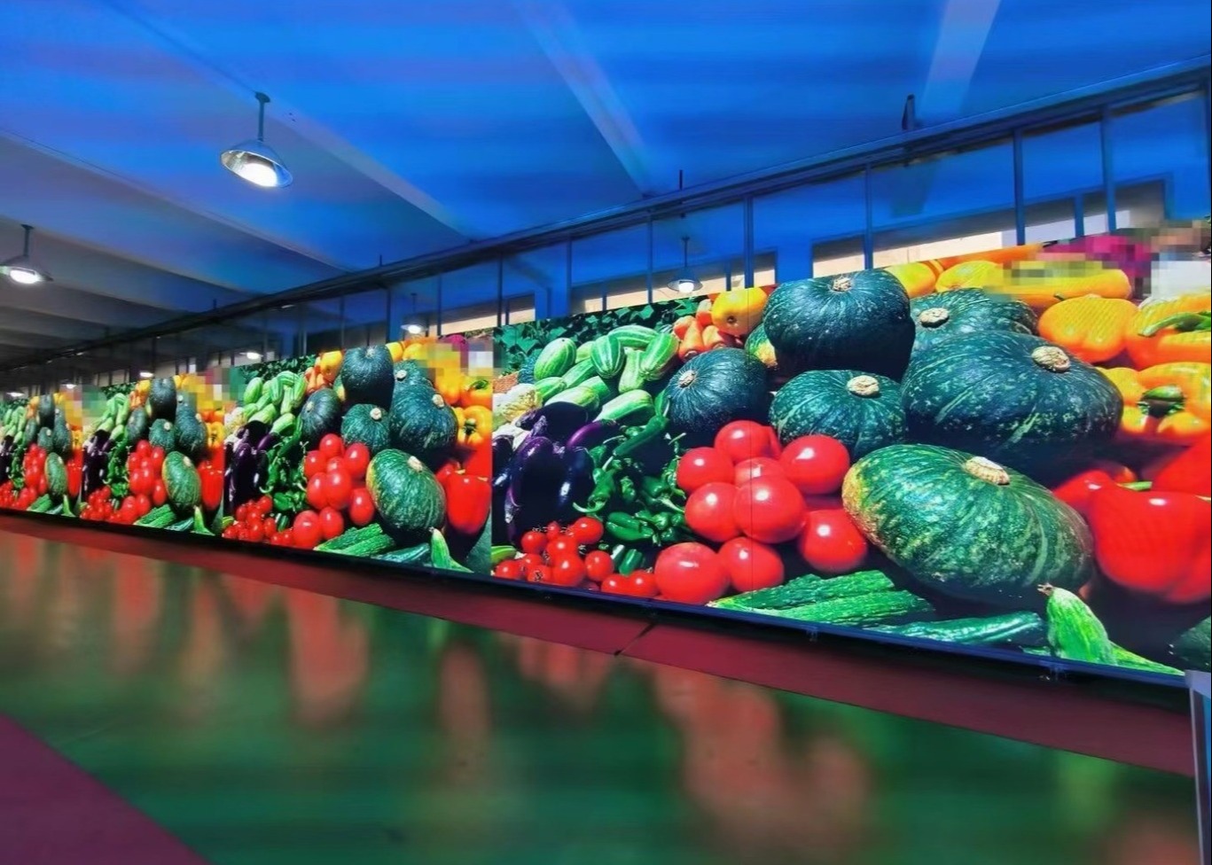 RGB LED Signage 500*500mm 10000 Hours Long Life Span Display