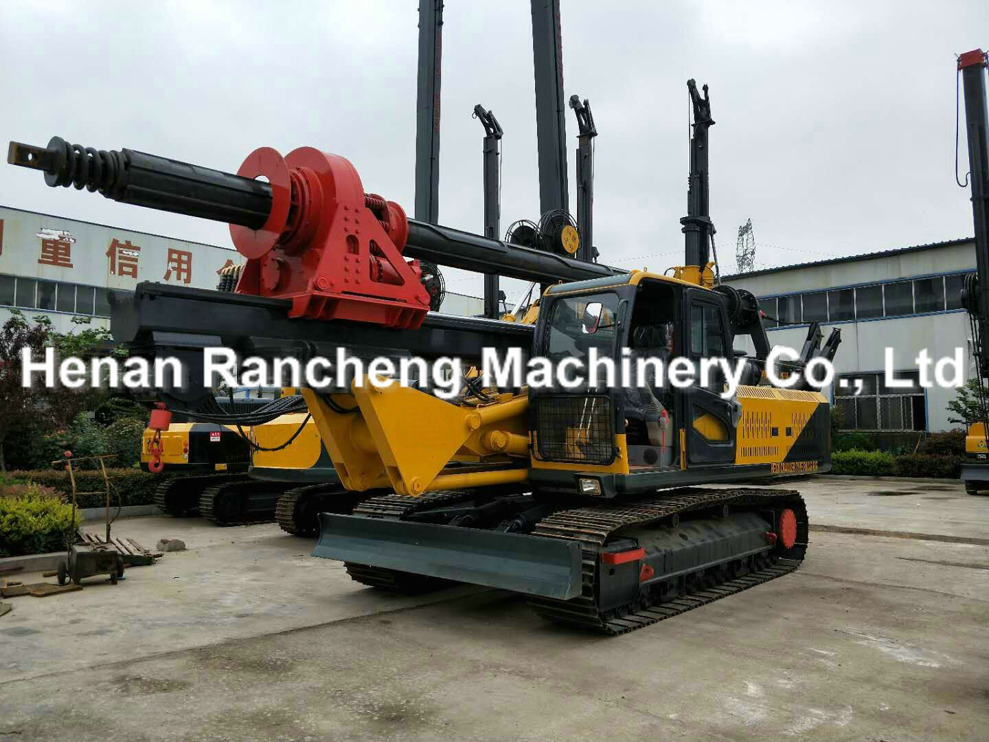 20m Rotary Drilling Rig Intelligent Operation And Display Point And Touch Control Panel Drilling Rig
