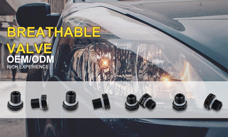 Breathable Bolt M10*1.0 Screw in Auto Lighting Waterproof Plug