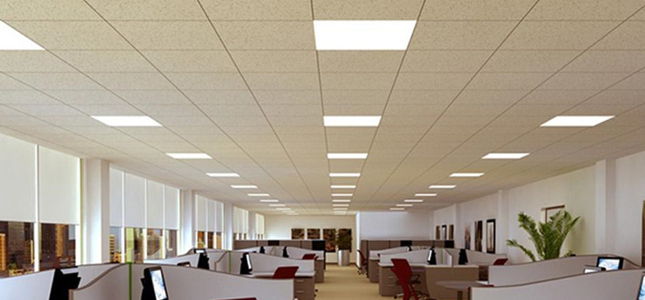 High Bright Square CRI >80 Led Flat Panel Lighting Retrofit Design