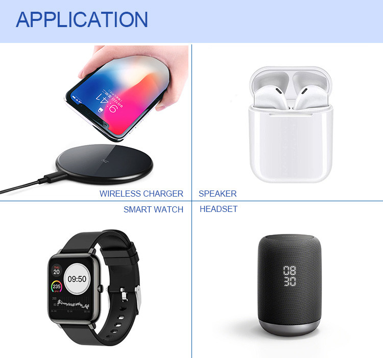 Racetrack Wireless Charging Coil For Android 40mA Copper wire
