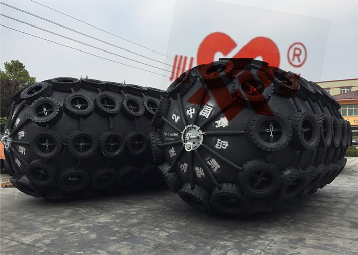 Inflatable Pneumatic Boat Dock Fender Floating Type 65% Natural Rubber