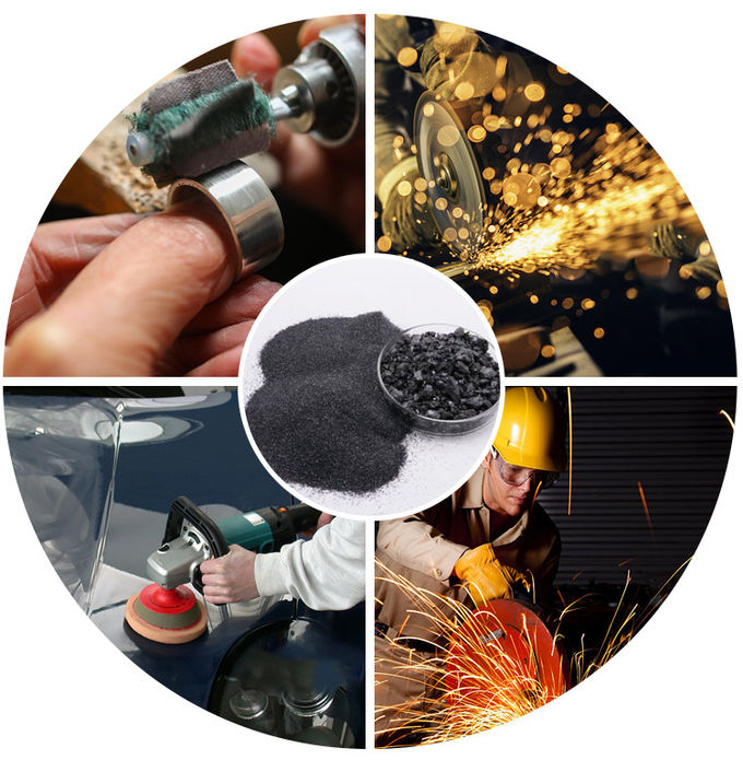 1-10mm 3-8mm Black Silicon Carbide 88# SiC 88# For Steelmaking 1