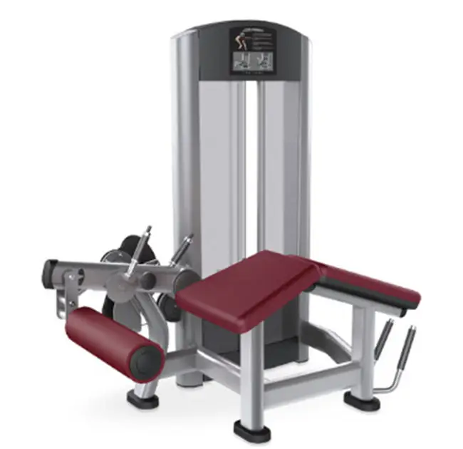 Q235 Gym Pin Loaded Adjustable Seated Prone Leg Curl Leg Extension