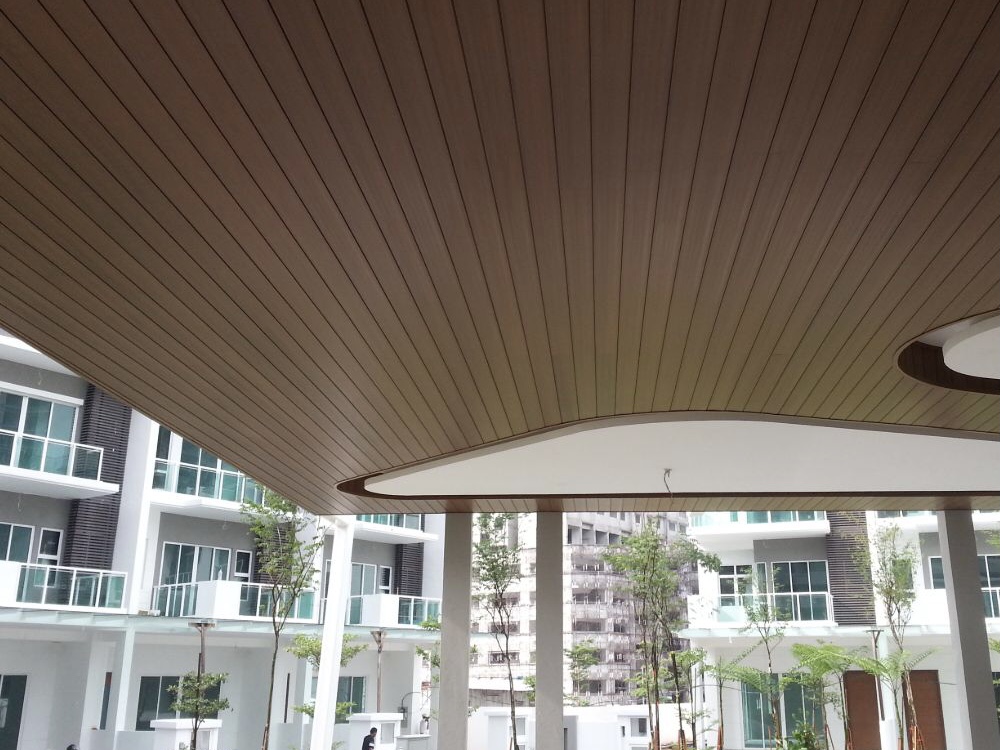 150mm*19mm Wall Building Exterior Decorative PVC Plastic Composite Wall Panel/Cladding/Siding