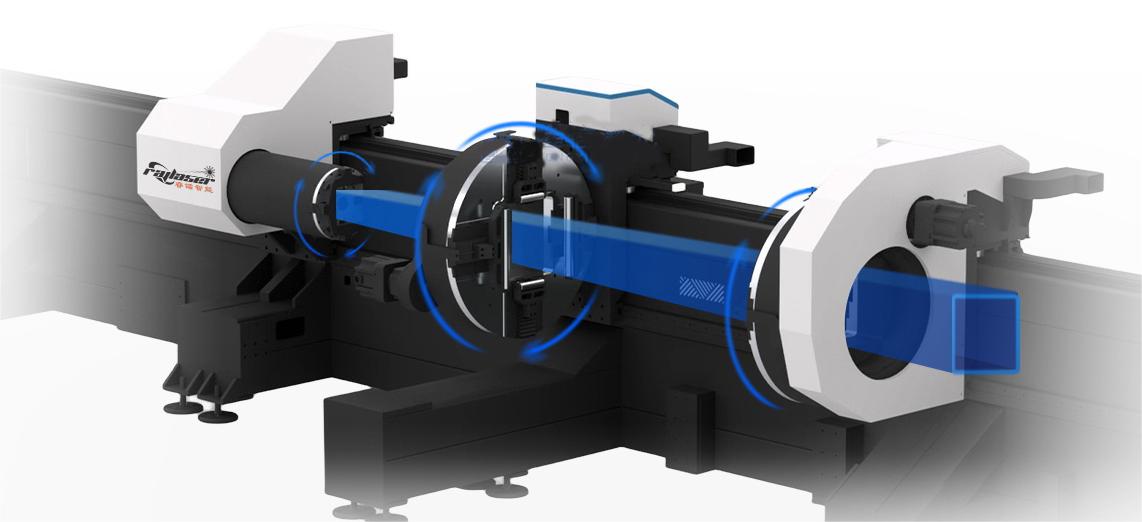 Dst Format Supported Raytools Laser Head Tube Laser Cutting Machine with Good Service