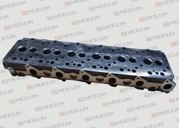 6137- 12 - 1600 Engine Cylinder Head , 6D105 Auto Cylinder Head Assy for KOMATSU