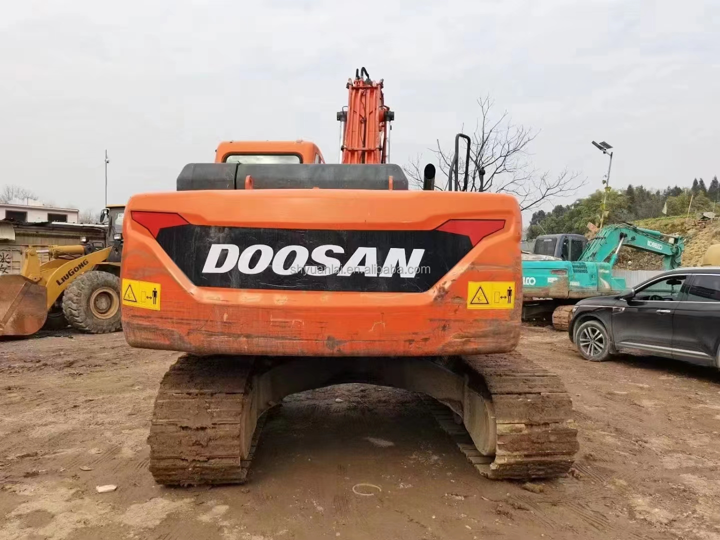 22T Second Hand DOOSAN DX225LC-9C Excavator Energy-Saving and Suitable for Crushing
