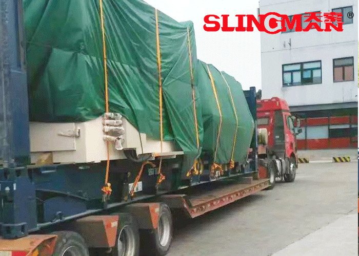Customized Length Heavy Duty Cam Buckle Lashing Straps , Car Lashing Straps