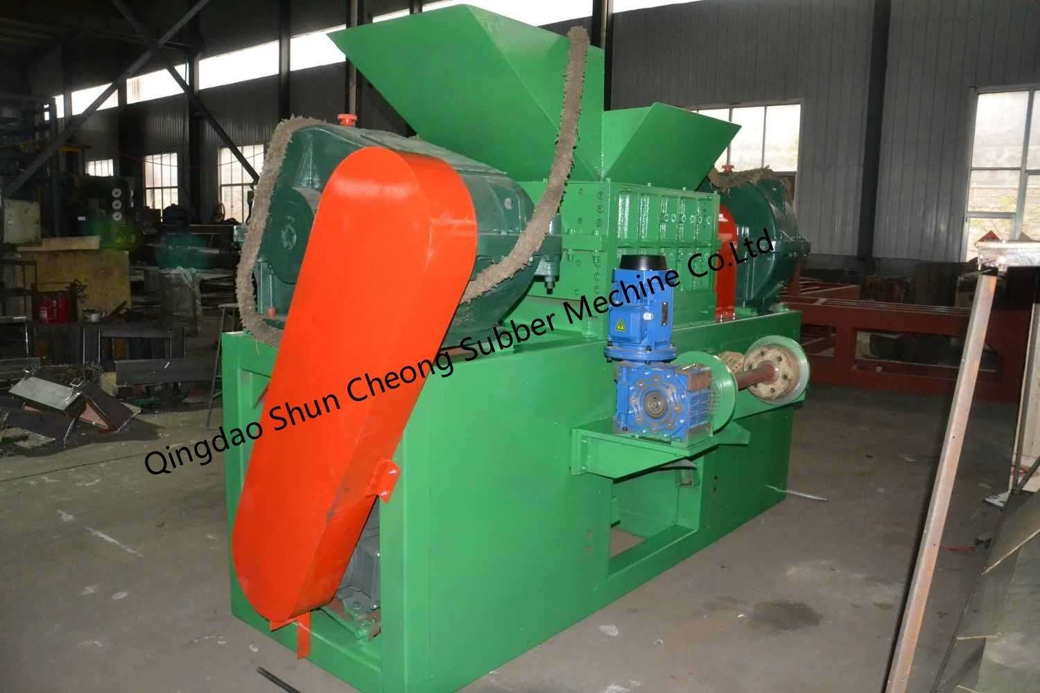 ZPS-800 Tyre Crushing Machine / Tyre Crumb Powder Manufacturing Machinery