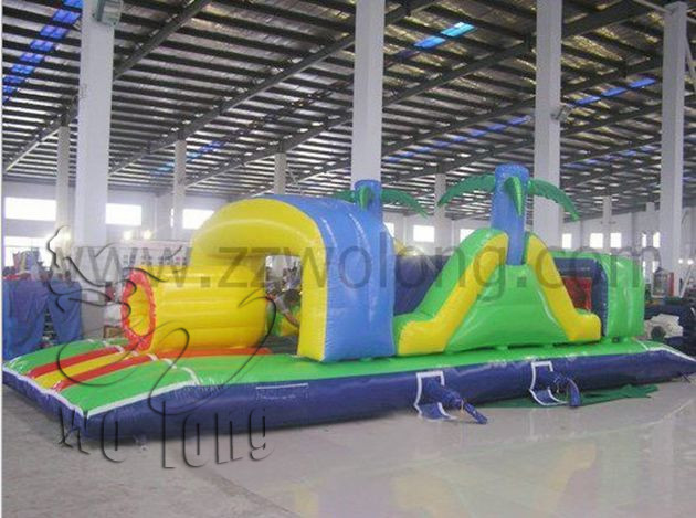 inflatable sports obstacle course, obstacle course equipment