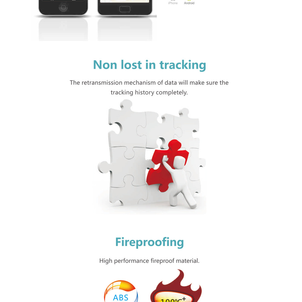 IP65 Waterproof UBLOX - 7020 GPS Tracker With ACC Detection For Electrical Bicycle