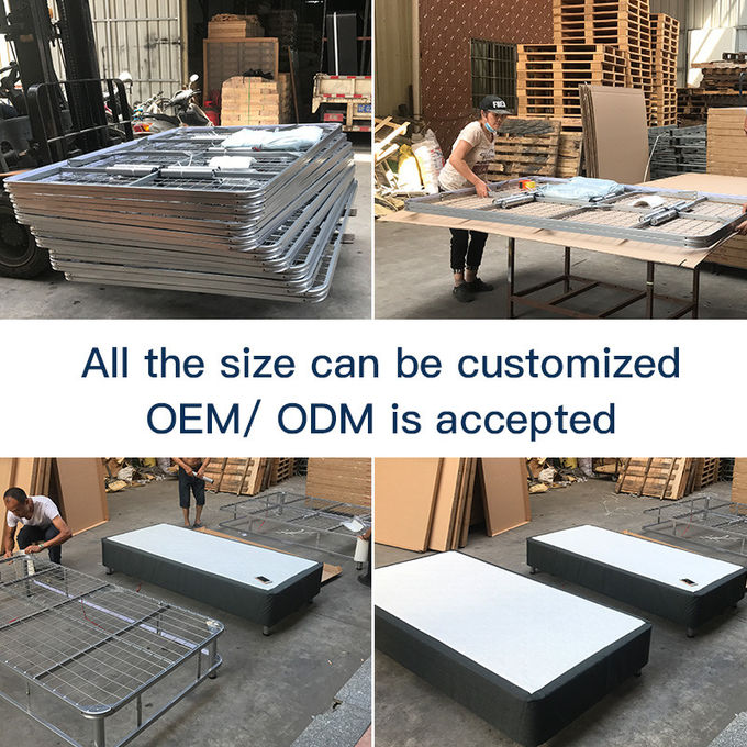 Iron Queen Bed Frame No Box Spring
