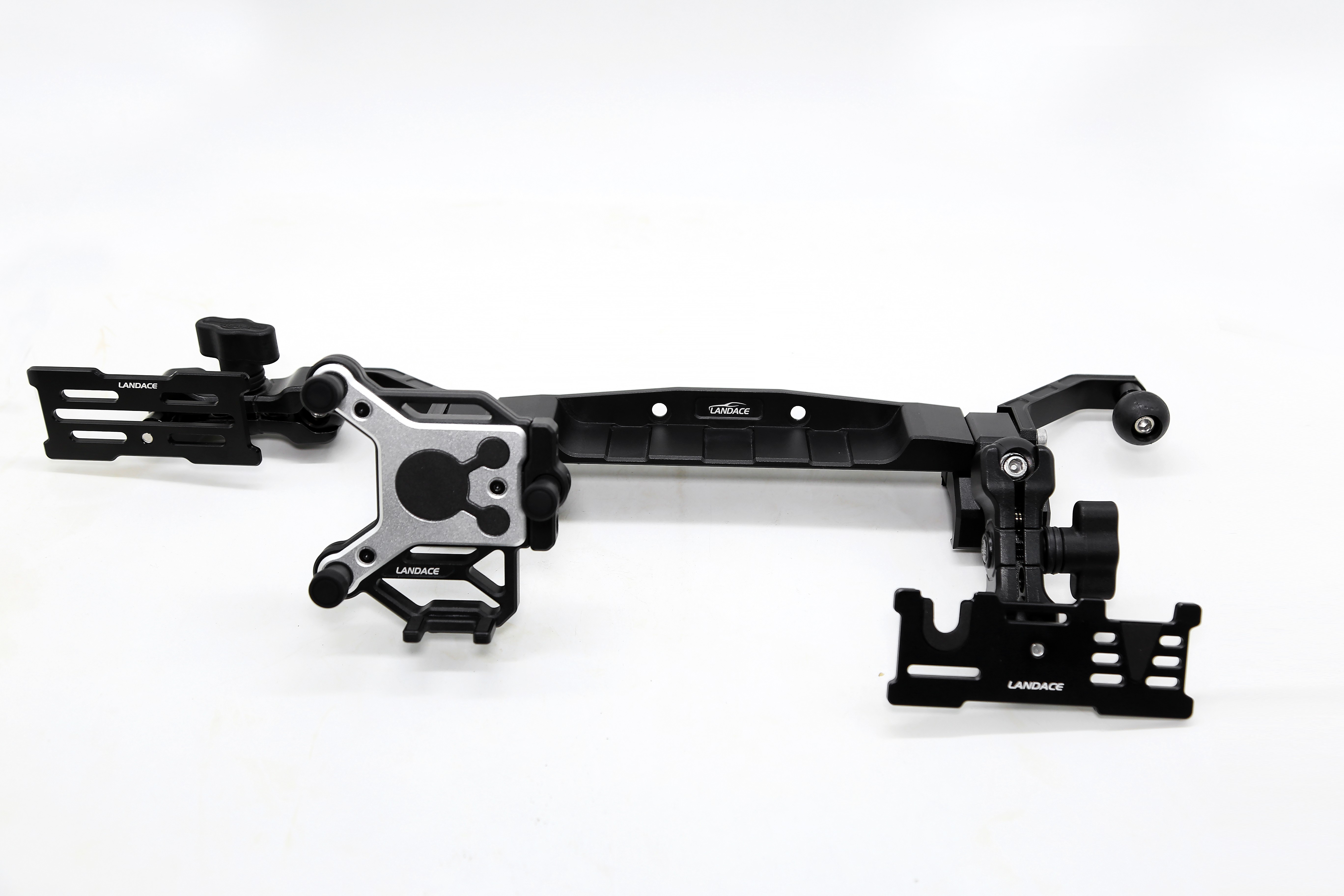 Hard Anodizing Finish Vehicle Mobile Phone Holder for Jeep Center Console Bracket