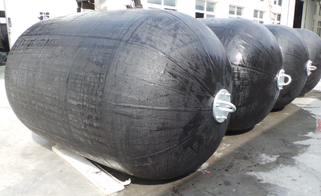 Berthing Sling Fender Overall Winding STS Floating Boat Rubber Fenders