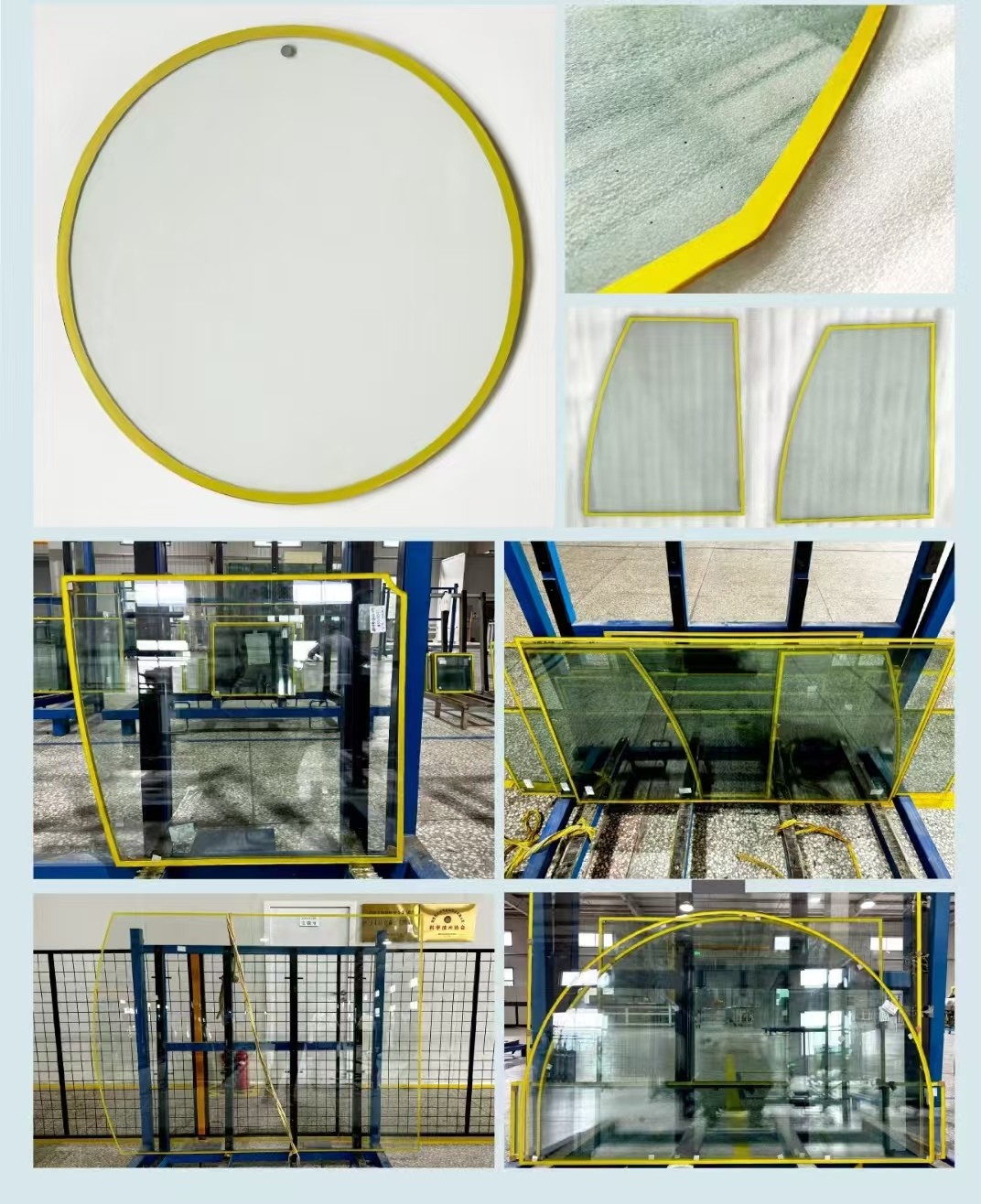 Customized Shape 10.15mm Low-e Tempered Vacuum Glass For Building