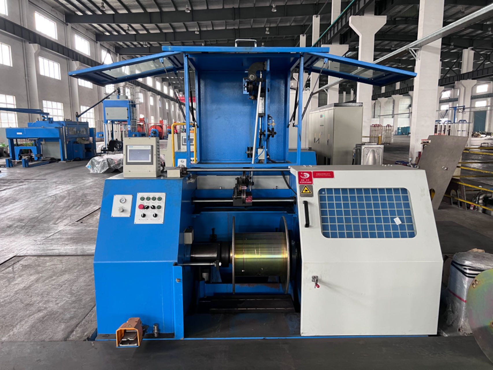 Φ630mm Double Twist Bunching Machine Wire Manufacturing Copper Clad Aluminum Wire