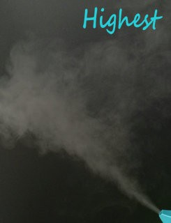 2.5L Cool Air Humidifier , 15-25㎡ Effective Area Air Humidifier For Home