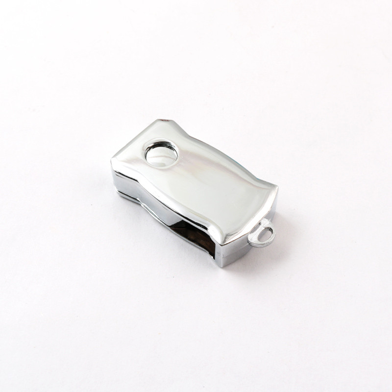 Keyring Inside Metal USB 3.0 Twist Shaped PCBA Fast Speed 256GB