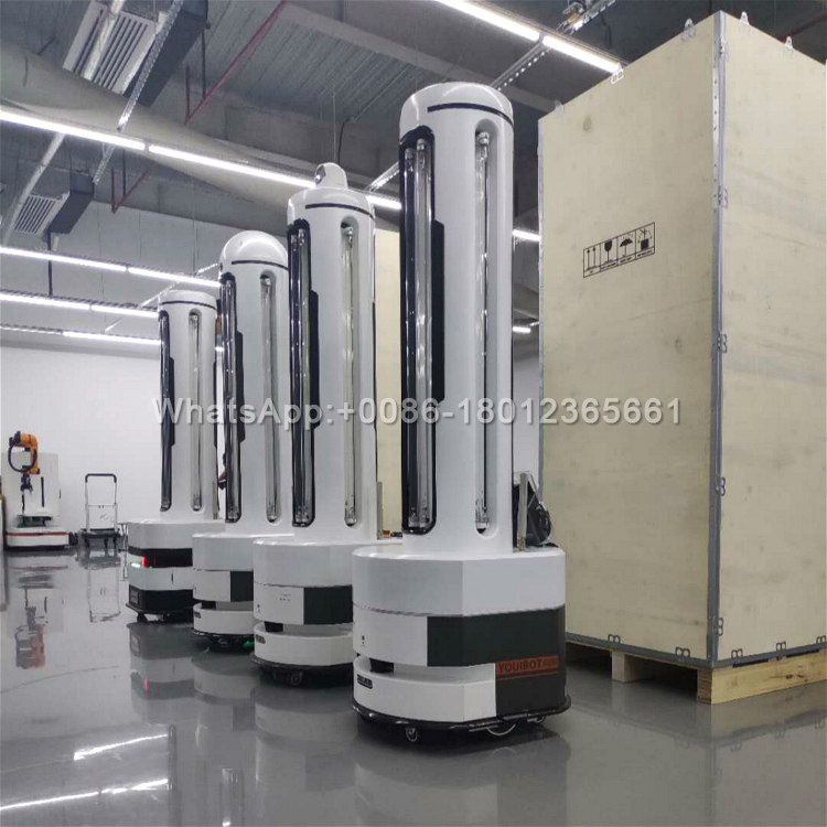 Infrared Temperature Autonomous 270uv I CM2 UV Cleaning Robot