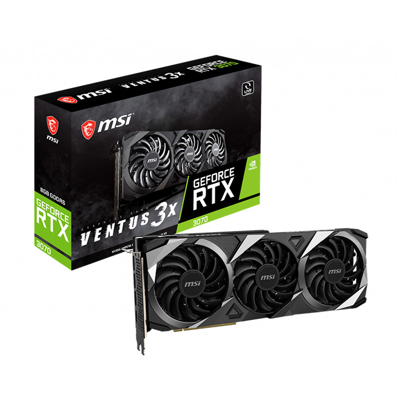 MSI RTX 3070 3X Ethereum Graphics