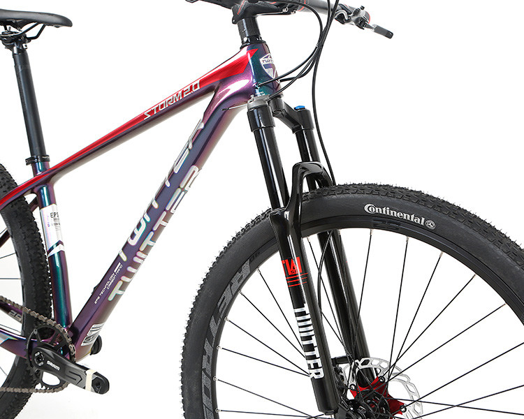 Carbon Mountain Bike 29er Holographic Color With Sram SX 12S Groupset For Adult