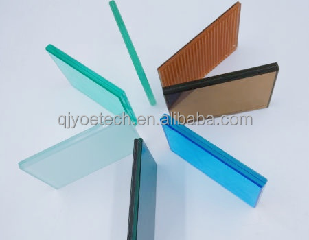 CCC/ISO9001/CE Certified Colored PVB Laminated Safety Glass for Building Construction