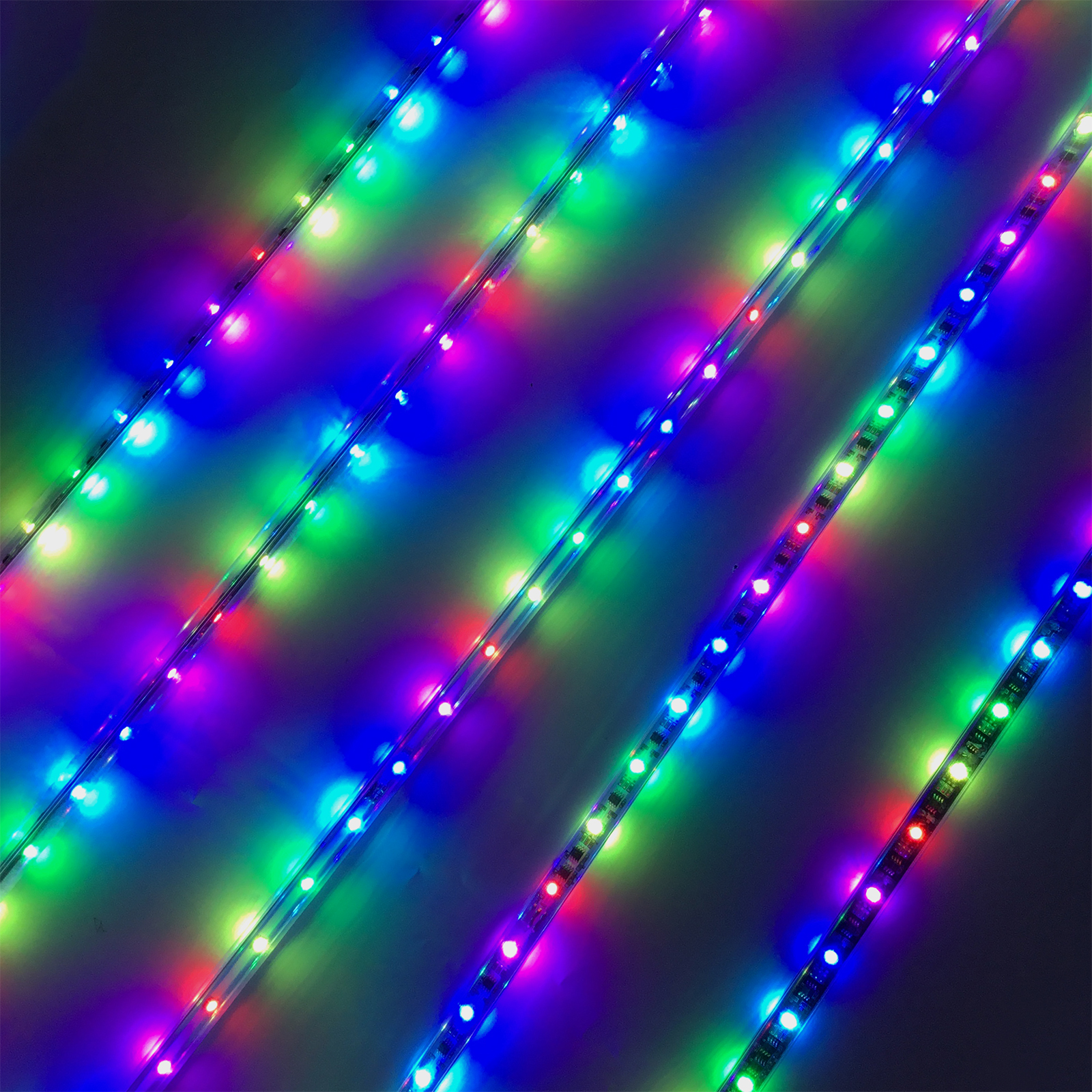 Dmx 3d Meteor Tube Vertical Kinetic Led Pixel Tube for Interior Decoration