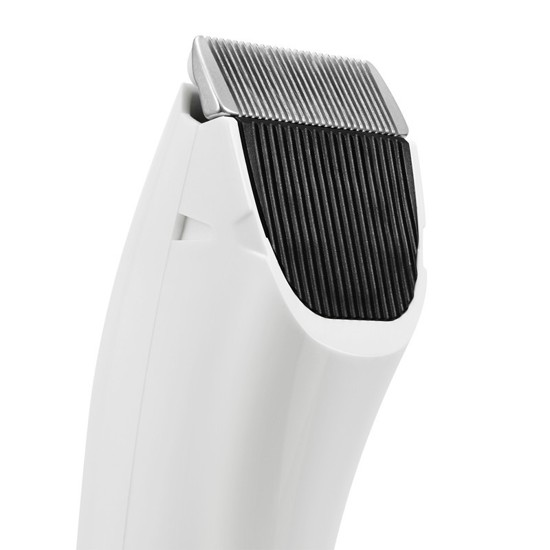 White Color Pet Grooming Hair Clippers , Electric Pet Hair Trimmer Two Speed Design