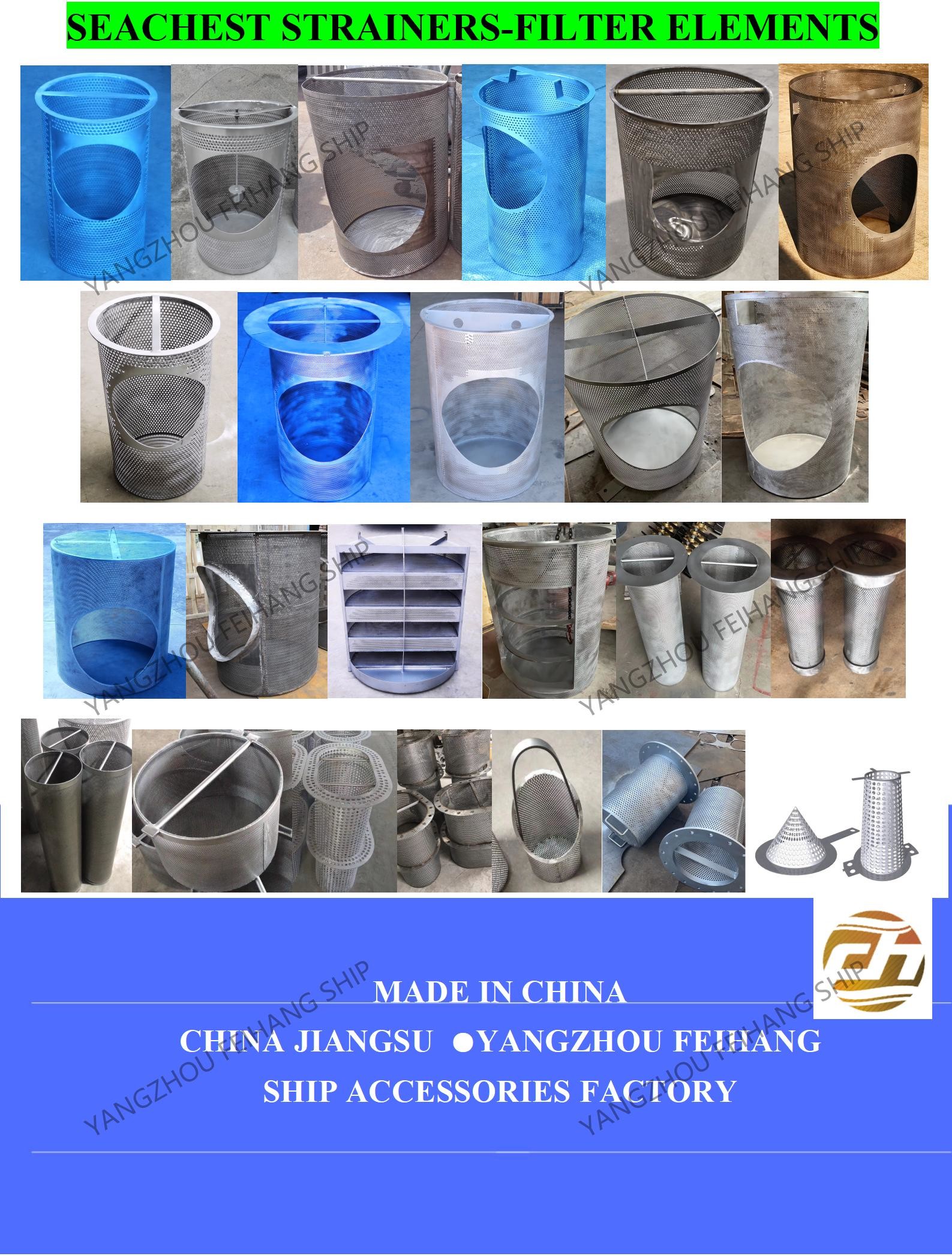 Sea Chest Filter For The Sea Chest Strainers Or Sea Water Filter Size 350a Mesh 3mm